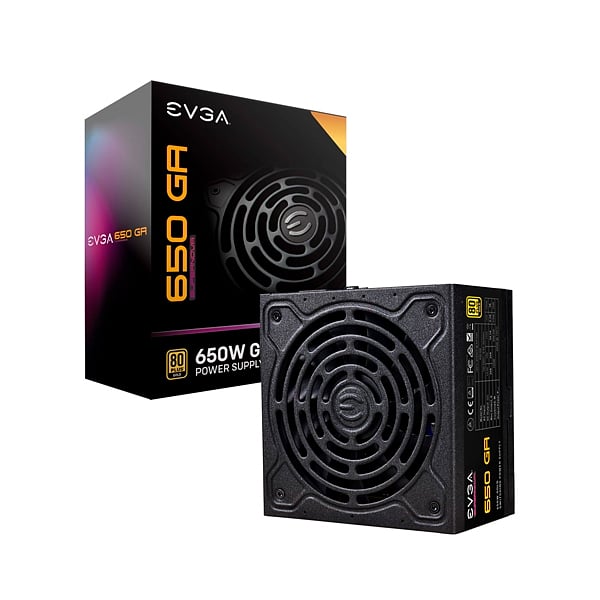 EVGA Supernova 650 GA 80 Gold 650W Full Modular  FA