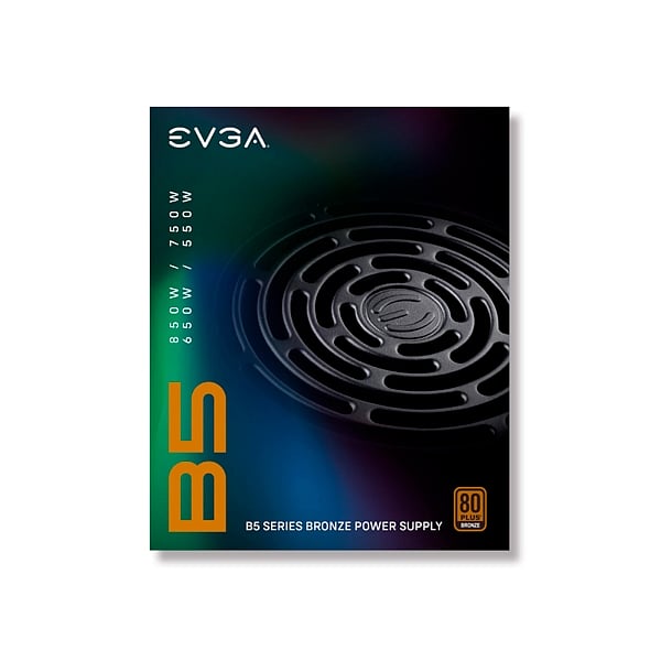 EVGA 750 B5 750W 80 Bronze Full Modular  FA