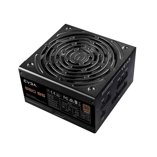 EVGA 650 B5 650W 80  Bronze Full Modular  FA