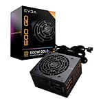 EVGA 500 GD 500W 80 Gold  FA