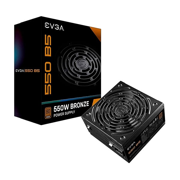 EVGA 550 B5 550W 80  Bronze Full Modular  FA