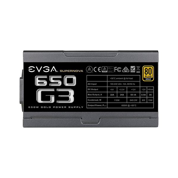 EVGA SuperNOVA G3 80 Plus Gold Netzteil modular  650 Watt