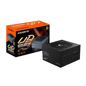 Gigabyte GPUD850GM PG5 850W 80 Gold Full Modular ATX 30 PCIe 50  Fuente de Alimentación