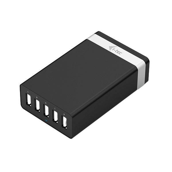 ITec USB Smart Charger 5 Puertos 40W8A  Cargador de Pared