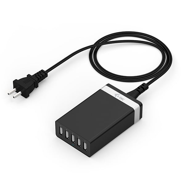 ITec USB Smart Charger 5 Puertos 40W8A  Cargador de Pared