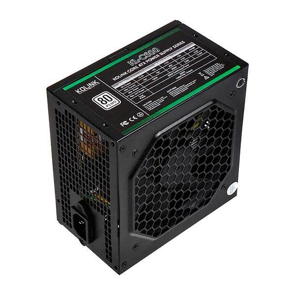 Kolink Core 600W 80 White  Fuente de Alimentación