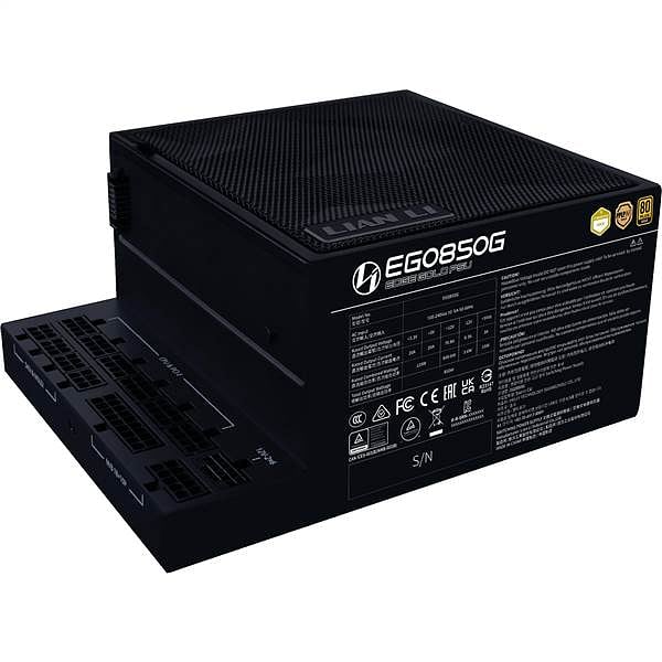 Lian Li Edge 850W 80 Plus Gold   Fuente de alimentación Full Modular ATX 31 PCIe 51 Cybenetics Gold