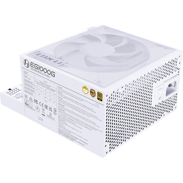 Lian Li Edge 1000W 80 Plus Gold  Fuente de alimentación Full Modular ATX con Hub USB y PWM Integrado