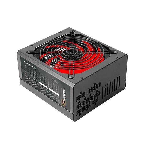 Mars Gaming MPB750M 750W 80 Bronze Full Modullar  Fuente de Alimentación