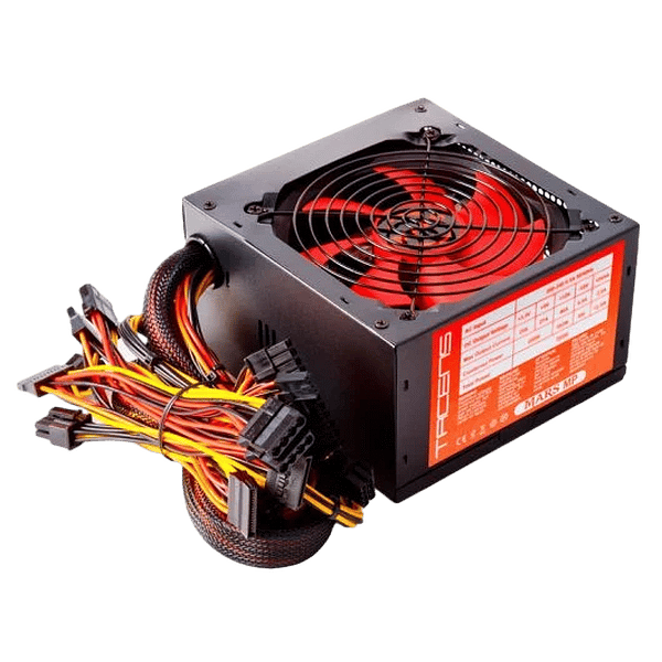 Fuente De Alimentacion Mars Gaming Mpiii 650w Eficiencia 85 Pfc Activo Vent 12x12 14db White