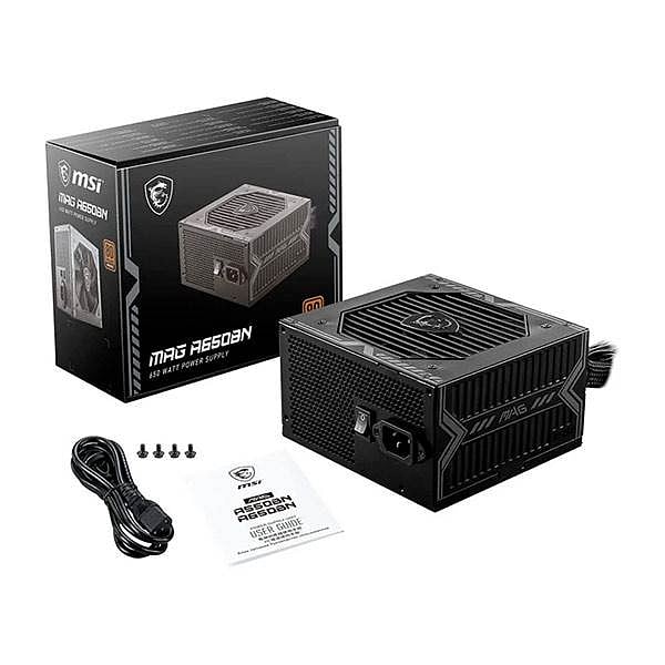 MSI MAG A650BN 650W 80 Bronze  Fuente de Alimentación