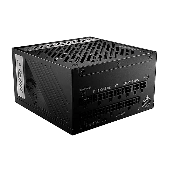MSI MEG A1000G 1000W 80 Gold Full Modular PCIe 50  Fuente de Alimentación