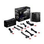 MSI MEG A1000G 1000W 80 Gold Full Modular PCIe 50  Fuente de Alimentación