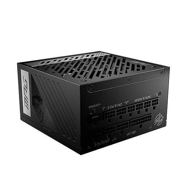 MSI MPG A850G 850W 80 Gold Full Modular PCIe 50 Fuente de Alimentación