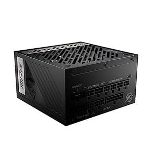 MSI MPG A850G 850W 80 Gold Full Modular PCIe 50 Fuente de Alimentación
