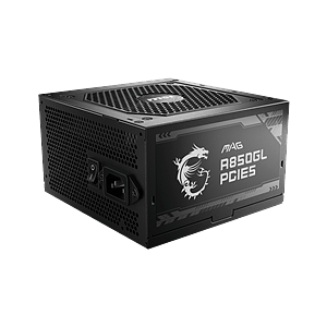 MSI MAG A850GL 850W 80 Plus Gold Full modular PCIe 50  Fuente de alimentación