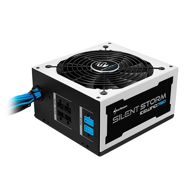 Sharkoon SilentStorm Icewind 550W 80Br negro blanco  FA
