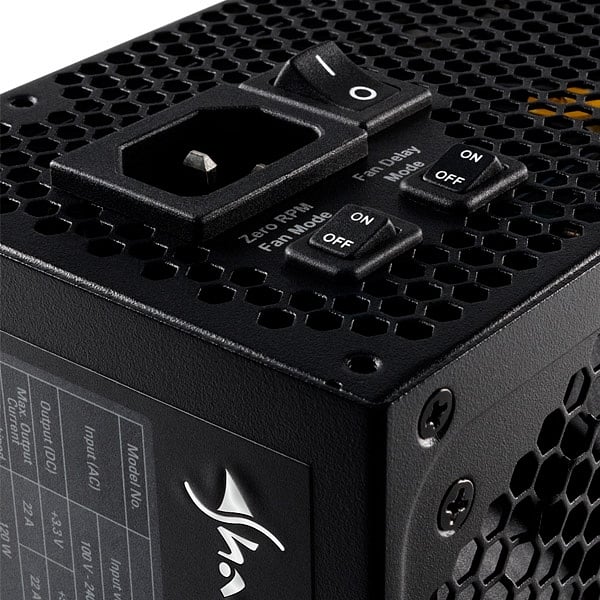 Sharkoon SilentStorm Cool Zero 750W 80 Gold modular  FA