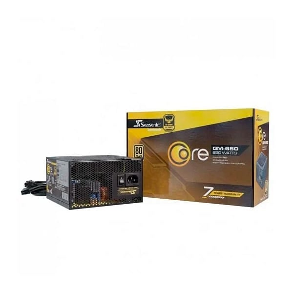 Seasonic Core GM 650W 80 Gold Semimodular  FA