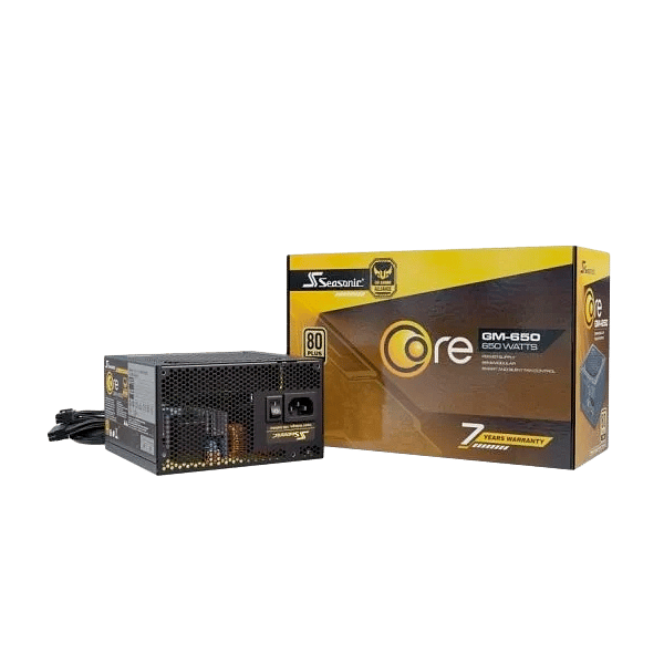 Seasonic Core GM 650W 80 Gold Semimodular  FA