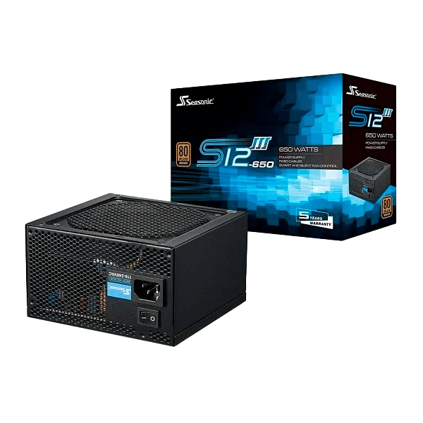 Seasonic S12III 650W 80 Bronze  FA