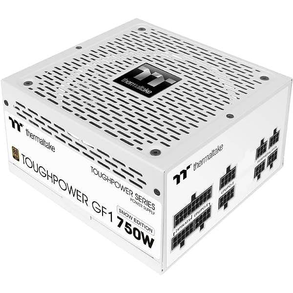 Thermaltake Toughpower GF1 80 Plus Gold 750W  Fuente de alimentación Full Modular Blanca