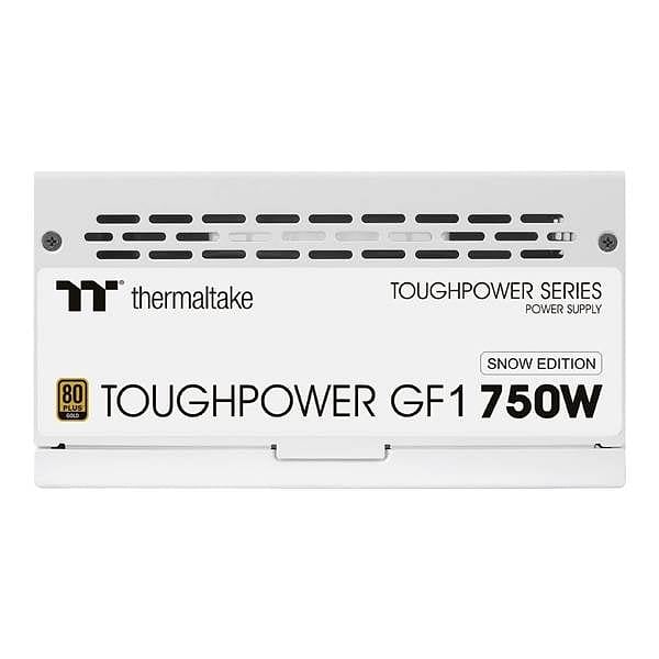 Thermaltake Toughpower GF1 80 Plus Gold 750W  Fuente de alimentación Full Modular Blanca