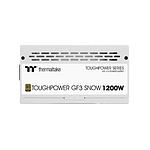 Thermaltake Toughpower GF3 80 Plus Gold 1200W  Fuente de alimentación Full Modular Blanca