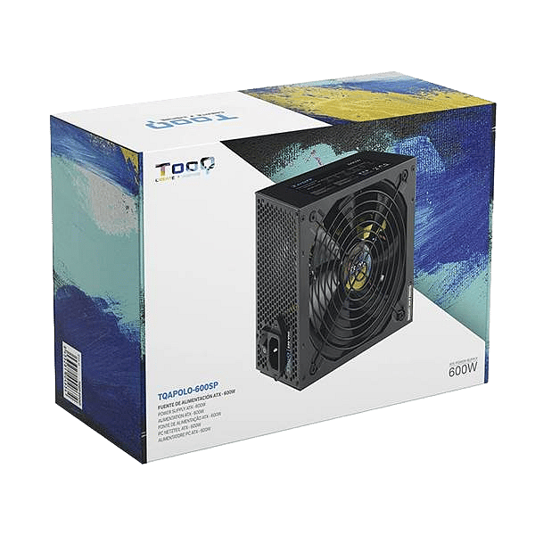 Tooq Fuente de Alimentación ATX 600W con PFC Activo