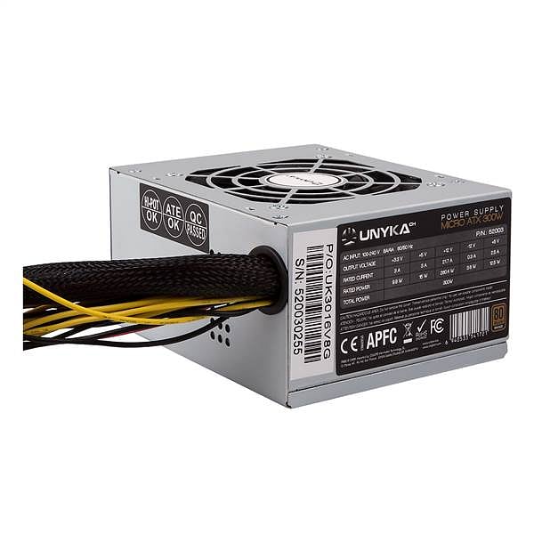 Unyka SFX 300W  Fuente alimentación 80 Plus Bronze mATX SFX  Ventilador 80mm