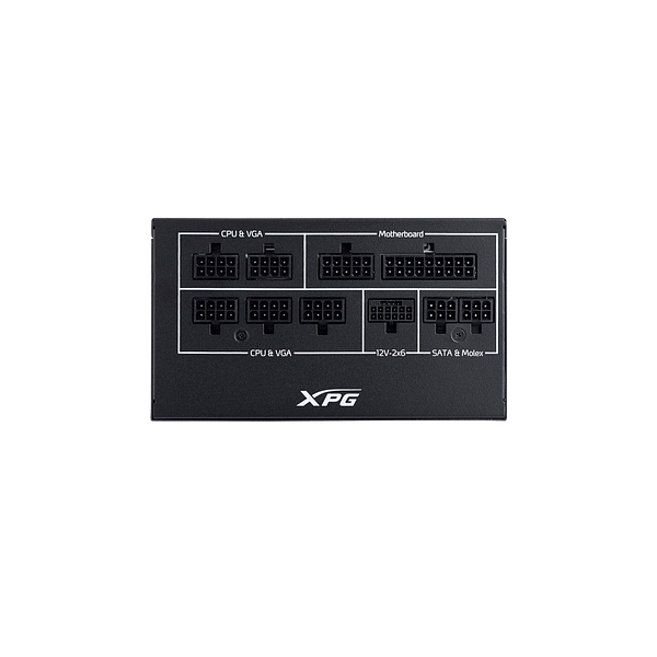 XPG CORE REACTOR II VE 750W 80 Plus Gold Full Modular  Fuente de alimentación