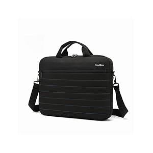 CoolBox Maletín para Portátiles 156 Impermeable Negro COOBAG151N