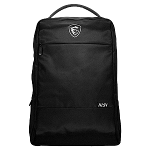 MSI Essential backpack Black  Mochila portátil