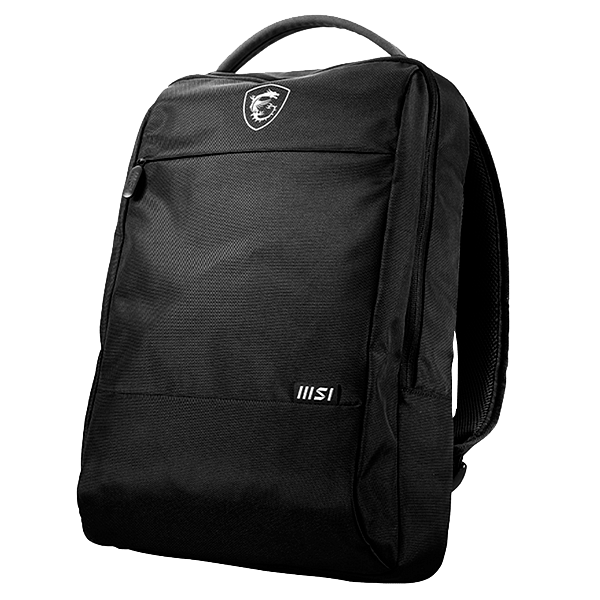 MSI Essential backpack Black  Mochila portátil