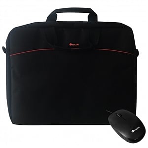 NGS BUREAU KIT Organizer 16  Ratón Cozy Negro  Maletín