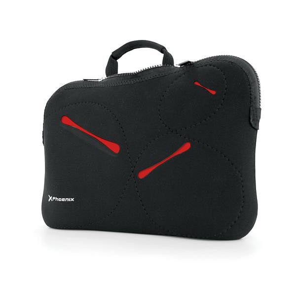 Phoenix Stockholm Hasta 156 Negro  Rojo Neopreno  Funda