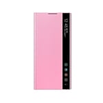 Samsung Clear View Rosa para Galaxy Note10  Funda