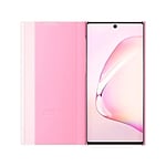 Samsung Clear View Rosa para Galaxy Note10  Funda