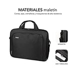 Subblim Oxford para Portátiles hasta 16 Black  Maletín