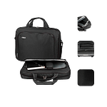 Subblim Oxford para Portátiles hasta 16 Black  Maletín Subblim Oxford para Portátiles hasta 16 Black  Maletín