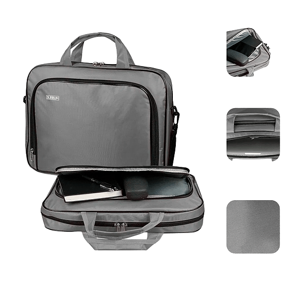 Subblim Oxford para Portátiles hasta 16 Grey Maletín