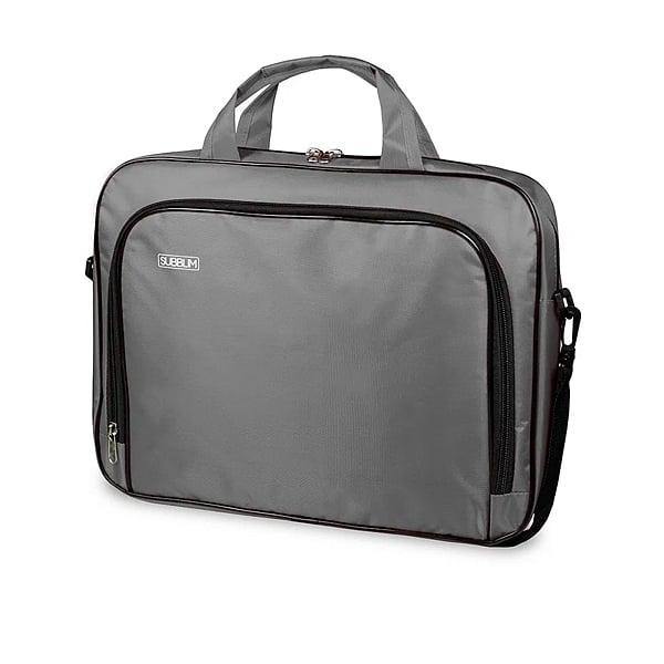 Subblim Oxford para portátiles hasta 14 Grey  Maletín