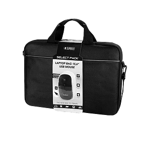 Subblim Select Pack para Portátiles hasta 156 Negro  Maletín  Ratón
