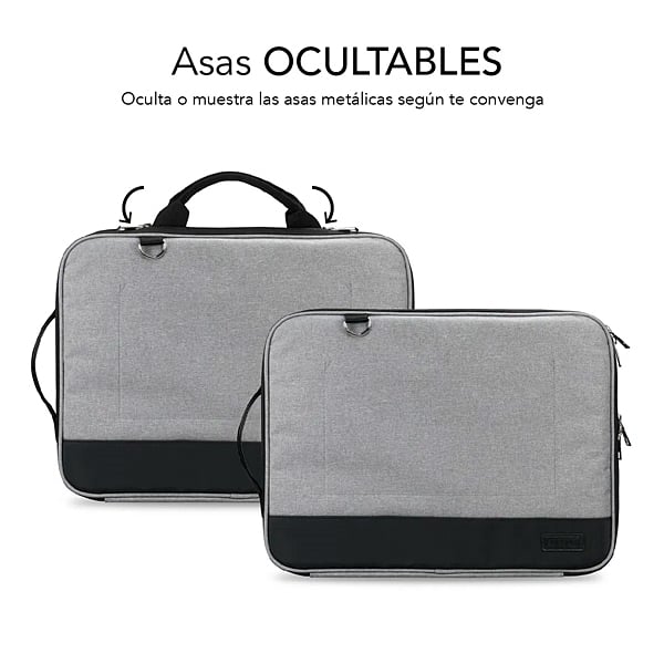 Subblim Advance Laptop Sleeve para Portátiles hasta 14 Gris Maletín