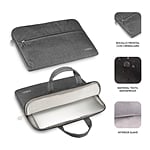 Subblim Business Laptop Sleeve para Portátiles hasta 156 Cinta para Trolley Gris  Maletín