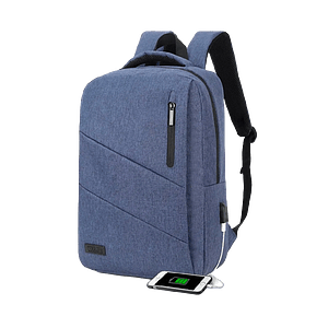Subblim City Backpack para Portátiles hasta 156 Puerto USB Azul  Mochila