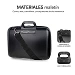 Subblim Eva Carbon para Portátiles hasta 133 Semi Rígido Negro  Maletín