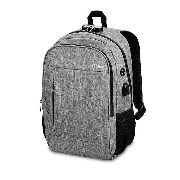 Subblim Urban Lock para Portátiles hasta 16 Puerto USB Antirrobo  Mochila