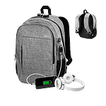 Subblim Urban Lock para Portátiles hasta 16 Puerto USB Antirrobo  Mochila
