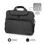 Subblim Air Padding 156 Black  Maletin